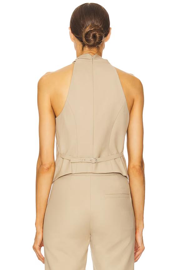 ELYSIAN TAILORED HALTER VEST