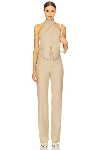 ELYSIAN TAILORED HALTER VEST